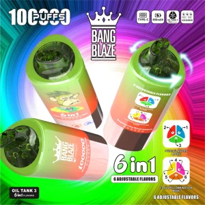 Alternative view of Bang Blaze 100K Puffs 6V1