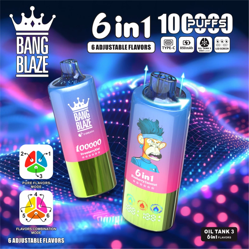 Bang Blaze 100K Puffs 6V1 - Slika 6