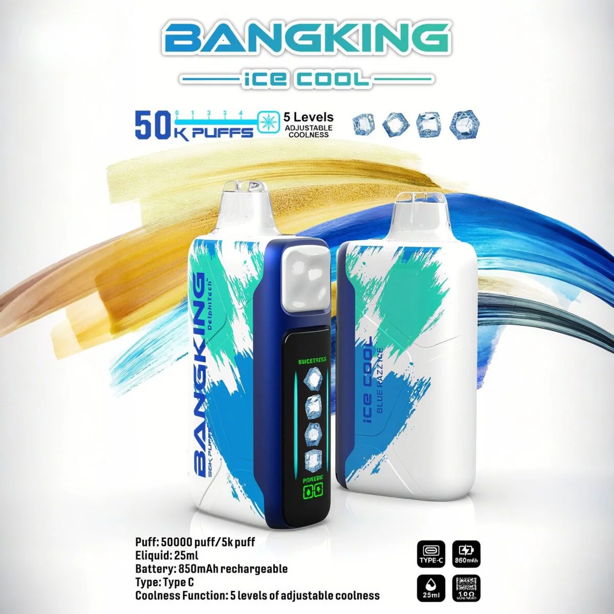 Bang King 50K Puffs Ice Cool - Slika 2