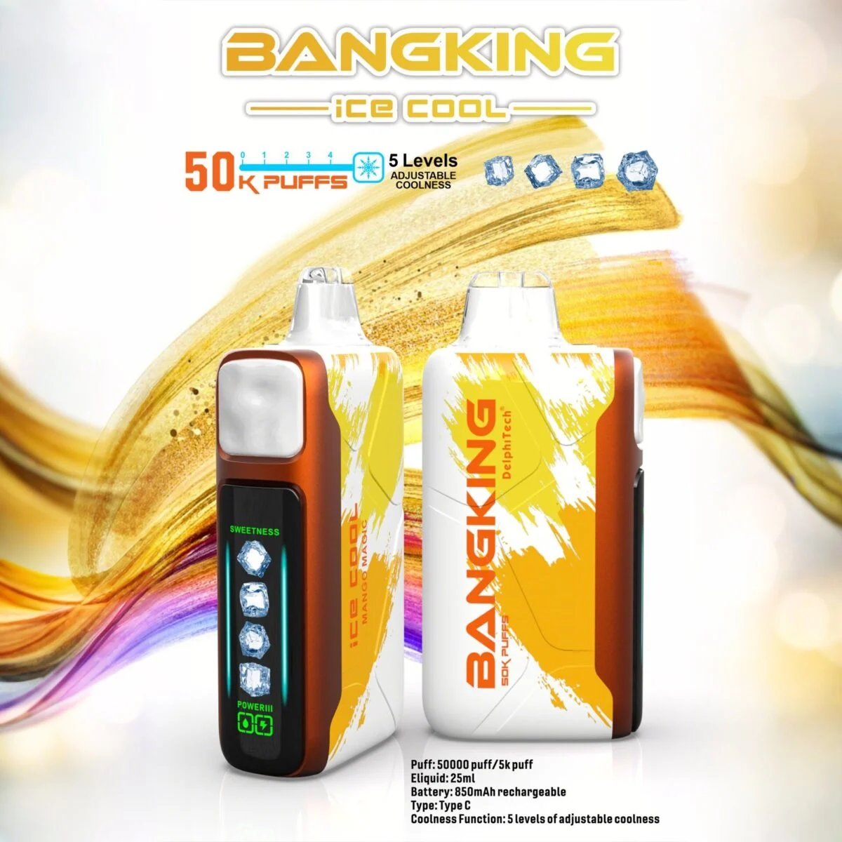 Bang King 50K Puffs Ice Cool - Slika 6