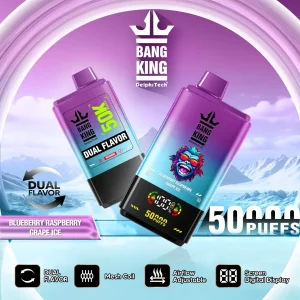 Alternative view of Bang King Dual Flavor 50K Puffs