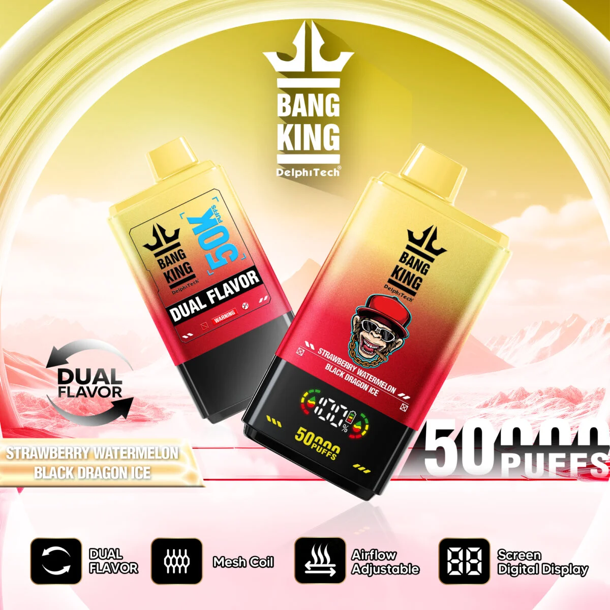 Bang King Dual Flavor 50K Puffs - Slika 4