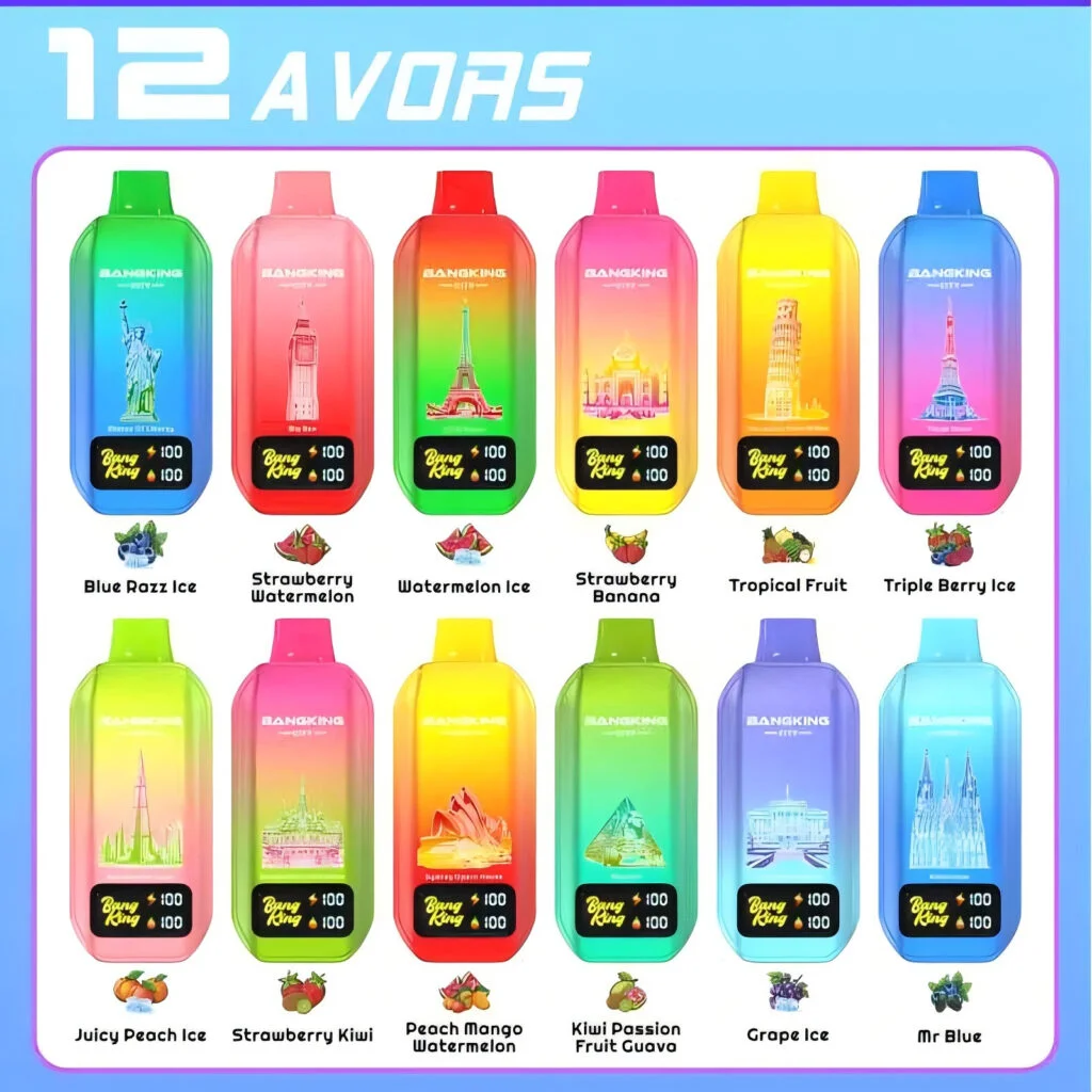 Bang King City 50000 Puffs - Premium vape s 50.000 udaha