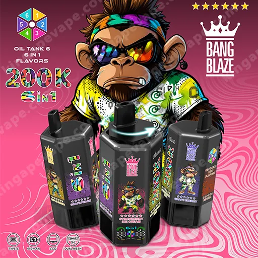 Bang Blaze 200K Puffs 6u1 - Slika 2