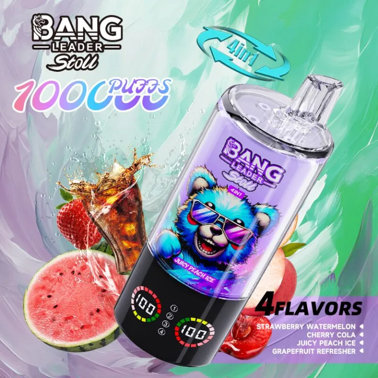 BANG Leader Stoll 100K Puffs 4u1 - Slika 4