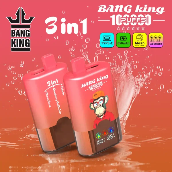 Bang King 100K Puffs 3U1 - Slika 4