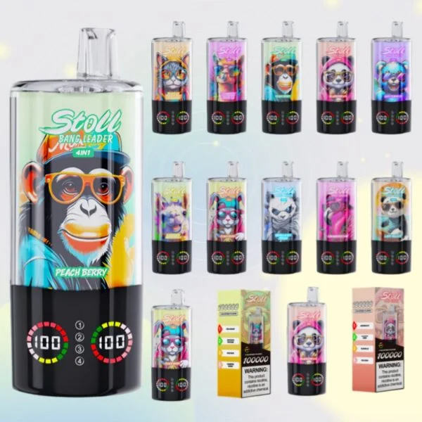 BANG Leader Stoll 100K Puffs 4U1 Jednokratni Vape - 4 okusa u jednom