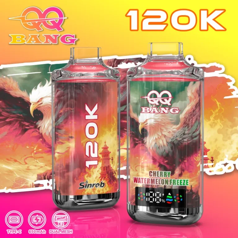 QQBang 120K Puffs – Dugotrajan jednokratni vape s 120.000 udaha