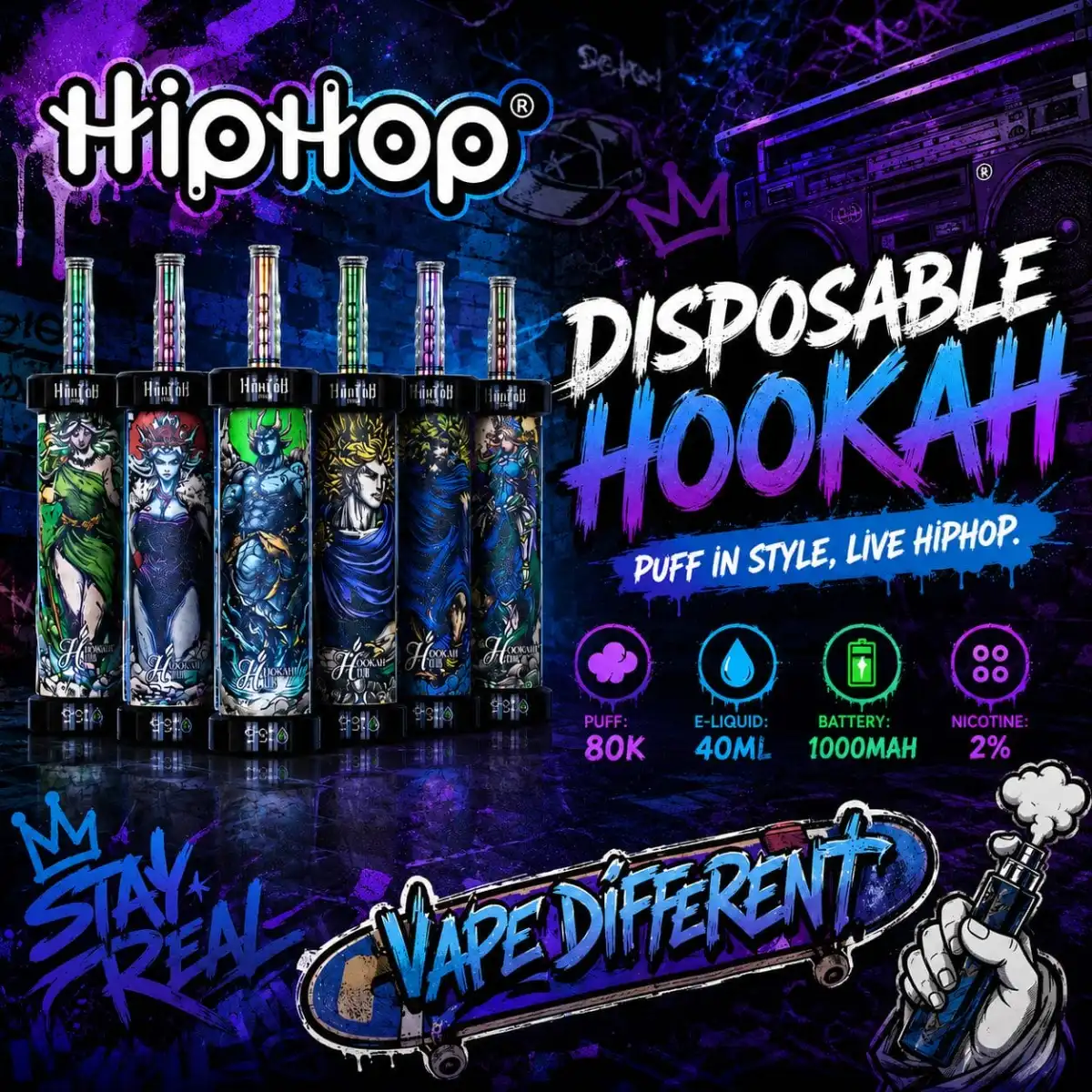 HIPHOPE-HOOKAN 80K