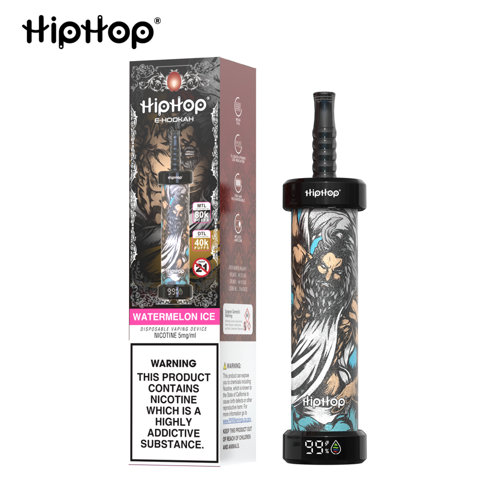 HIPHOPE HOOKAN 80K Puffs – Novi jednokratni vape u Hrvatskoj